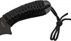 Szco Supplies 21” Full-Tang Curved Sawback Machete with Cord-Wrapped Handle, 420 Stainless Steel Blade, and Nylon Sheath for Camping, Hiking, and Survival