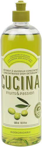 Coriander and Olive Cucina Dish Detergent 500ML