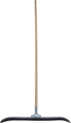 MARSHALLTOWN Asphalt Squeegee, 30 Inch Neoprene Straight Blade, 60 Inch Wood Handle, Spread Sealer Over Asphalt, Reversible, 13712