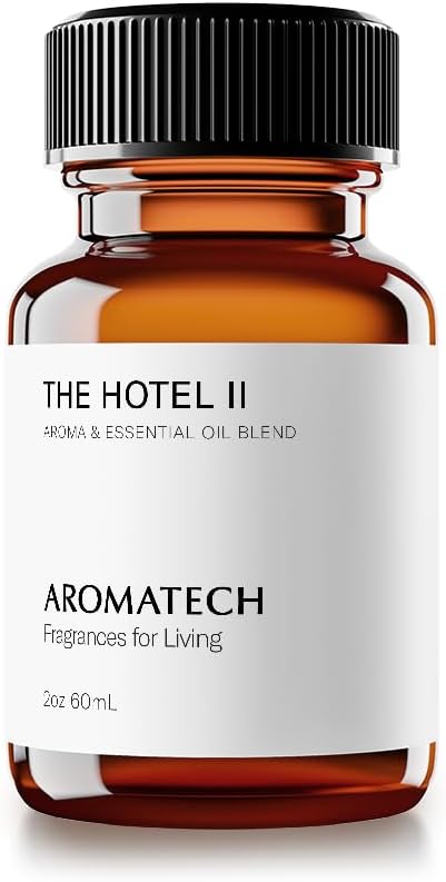 AromaTech Hotel II Fragrance Essential Oils - for Aroma Oil Scent Diffusers (2 Fl Oz (Pack of 1), The Hotel II)