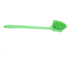 SPARTA 40501EC75 Plastic Large Scrub Brush, Kitchen Brush, Utility Brush With Long Handle For Cleaning, 20 Inches, Lime, (Pack of 6)