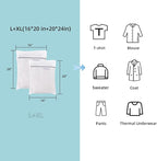 GOGOODA Set of 4 Large Laundry Mesh Bags Delicates Net Wash Bags for Blouse, Jacket,Pants, Sheets (20 x 24 Inches x 2, 16 x 20 Inches x 2)