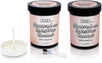 FLITZ Diamond and Gemstone Cleaner Dip Jar - 7oz USA-Made Gold & Sterling Silver Jewelry Cleaner Solution Dip Tool with Tray & Brush - Ring Cleaning Kit to Remove Dirt & Grime on Fine Jewelry