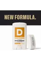 Duke Cannon Aluminum-Free Deodorant for Men - Air Defense, 3 oz – Long-Lasting, Clear Glide, Skin-Soothing Formula, Alpine + Cedarwood (Sawtooth)
