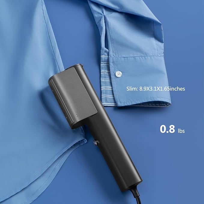 G3 Steamer for Clothes Portable Travel Steamer, Fashion Handheld Garment Steamer, 0.75lbs Lightly, 15s Fast Heat-up, Light Mini Steam Iron for travel and home