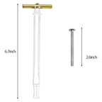 Peohud 20 Pack Drywall Anchor with Included Bolts for 1/4"-20, Heavy Duty Hollow Wall Anchors for TV Mounting, Cabinets, Holds up to 265lbs Each in 1/2" Drywall