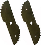 243801-00 2-Pack Edger Blades Replace for EB-007AL EB-007 243801-00 243801-02 40-519 243797-00 Fit for Black and Decker Craftsman LE750 Edge 2-in-1 Landscape Edger CMEED400