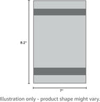 6 Pack Microfiber Glass Cleaning Cloth, 16 Inch X 16 Inch, Lint Free Quickly Clean Window, Glasses, Windshields, Mirrors, and Stainless Steel, Green