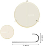 Bathroom Sink Vanity Trays, Double Layer Rotating Bird Design Shelf Tray, Multi-Purpose Countertop Organizer, White