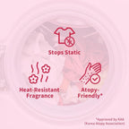 Pigeon Signature Dryer Sheets Laundry Fabric Softener, Rose & Jasmine, Flower Festival, Reduce Static Cling, Eliminate Strong Odor, Infused with Flower Essence, Safe for All, 130 Counts