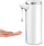 Automatic Soap Dispenser Touchless (Upgrade Auto & Manual Modes) - IPX7 Waterproof - Adjustable Volume for Thick & Thin Liquid - USB C Rechargeable Dish/Hand Soap Dispenser for Bathroom Kitchen