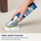 Woo-lite Carpet and Upholstery Foam Cleaner with Built-in Brush, Triple Action Stainlift Technology for Stairs, Fabrics, Pet Odors