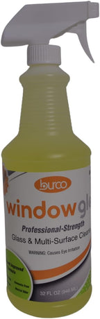 Burco Window Glo Glass and Multi-Purpose Cleaner (32oz 12 Pack)