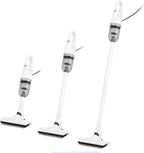 Handheld Vacuum Cleaner,Ultra-Lightweight Mini Portable Vacuums for Home, 6 in 1 Stick Vac Cleaners for Car,Pet Hair(White Corded)