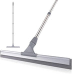 ITTAHO 17.3" Floor Squeegee，Squeegee Broom for Floor with 62" Long Handle, Shower Squeegee for Tile Shower Walls,Garage, Deck, Bathroom, Glass,Window, Concrete Floor