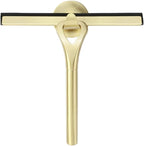 Stainless Steel Shower Squeegees All-Purpose Mirror/Window/Glass Wiper Scraper Golden Shower Squeegee