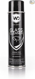 Glass Cleaner - Ammonia-Free, Streak-Free Automotive Window & Mirror Spray - 2 Pack