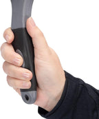 Schneiders Bucket and Trough Scrub Brush - 2 Pack | Durable Synthetic Bristles | Comfortable Silicone Grip | Ideal for Horse Water Buckets & Feed Troughs | Color Black/Gray