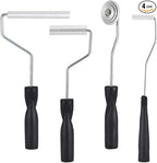 Fiberglass Roller Tools Kit, 4pcs Fiberglass Resin Laminating Bubble Roller Set for Tub Shower Bathtub Boat Repair