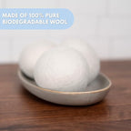 Fragrance-Free Wool Dryer Balls (6 XL Pack) – Natural Fabric Softener, Reusable, Reduces Wrinkles & Saves Drying Time, Better Alternative to Liquid Softeners & Dryer Sheets