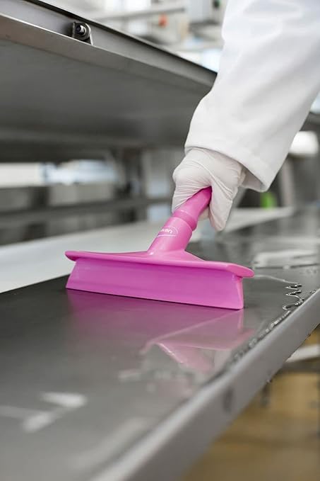 Vikan 71258 Squeegee,Ultra Hygiene,Table,10",PP/RB,PU