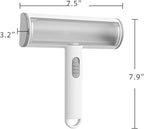 Pet Hair Remover & Lint Roller- Remove Cat/Dog Hair from Car Interiors, Furniture, Couch, Carpet and Bedding - Reusable & Washable Animal Fur Removal Tool for Pet Owners (Gray & White)
