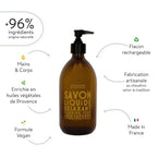 Compagnie de Provence Savon de Marseille Apothicare Liquid Soap, Anise Lavender, 10 Fl Oz Plastic Pump Bottle