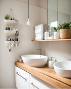 Hanging Baskets for Organizing,Bathroom Organizers and Storage,3-Tier Woven Cotton Wall-Mounted Storage Organizer Bag Decorative,Kitchen,Living Room,Bedroom,Nursery