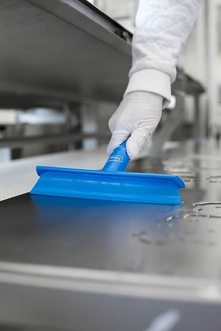 Vikan 71255 Squeegee,Ultra Hygiene,Table,10",PP/RB,WT
