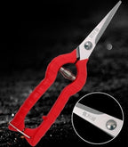 Extra Short Edge Stainless Steel Pruning Shears Fruit Trees Bonsai Sharp Garden Scissors Tool