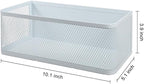 Picowe Magnetic Laundry Organizer, Large Magnet Basket for Laundry Room,16.5lb Capacity Magnetic Shelf for Washer /Dryer, Fridge & Small Spaces ( L, White)