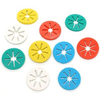 60pcs Sock Rings Sock Clip Holders Locks Washing Sorters Laundry Storage Organization Soft Rubber with 5 Multicolor