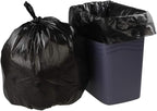 Ramddy 7 Gallon Medium Trash Bags, Black Bin Liners, 6 Rolls/150 Counts