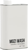 Mozi Wash Laundry Detergent Liquid, Unscented, 50+ Loads, Concentrated, Non toxic, Plant Based Enzyme Cleaner, Phosphate & Paraben Free, Long Lasting Luxury Clean, Scent Free, 32 oz Recyclable Bottle