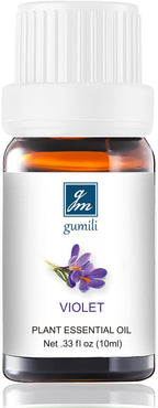 Violet Essential Oil - Pure Natural Fragrance for Aromatherapy, Perfume Making, Candles, Soap, Room Spray, Diffuser Blends - Organic, 10mL Undiluted
