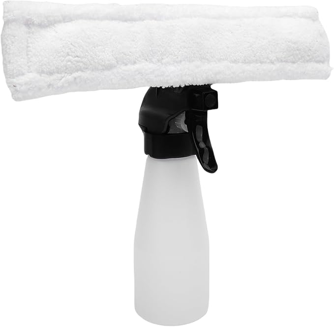 2200mAh Electric Window Cleaner Tool, Window Vacuum Squeegee Cordless, for Efficiently Spraying, Wiping and Vacuuming Windows, Mirrors, Shower Glass, Tiles (US Plug