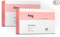 FREY Naturally Scented Dryer Sheets - Fabric Softener for Soft, Fresh & Clean Clothes (2-pack, Jasmine Rose)