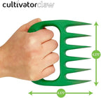 Bear Paws Cultivator Claw - Ergonomic Gardening Tools - Hand Held Garden Tool - Hand Rake - Strong Nylon Weeder - Manual Weeding, Aerating, Cultivating…