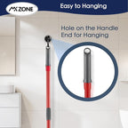 Spin Mop Handle Replacement Compatible with O Cedar Spin Mop and Bucket, 4-Section 29" to 56" Rotatable Mop Replace Handle, Mop Stick for Floor Cleaning (Mop Head & Base not Include)
