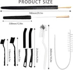 Washing Machine Cleaning Brush Set, 8-Piece Dryer Vent Cleaner Kit, Washer & Dryer Maintenance Tools for Deep Cleaning, Including Lint, Crevice, and Drum Brushes