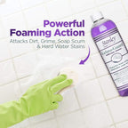 STANLEY HOME PRODUCTS GrimeGuard Bathroom Cleaner - Bleach Free & Non Abrasive Eco Shower & Kitchen Tiles Disinfectant & Deodorizer - Cleans Grime (Refill Bottle)