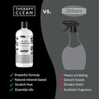 Therapy Glass Cooktop Cleaner Bundle with Microfiber Cloth - Glass Stove Top Cleaner and Polish for Ceramic, Electric, Induction and Flat Top Surfaces