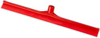 SPARTA 24" Floor Squeegee Replacement Head, Seamless Rubber with Rust-Free Plastic Frame for HACCP Compliance, Heavy-Duty Industrial Use, Thermoplastic Rubber, 24 Inches, Red