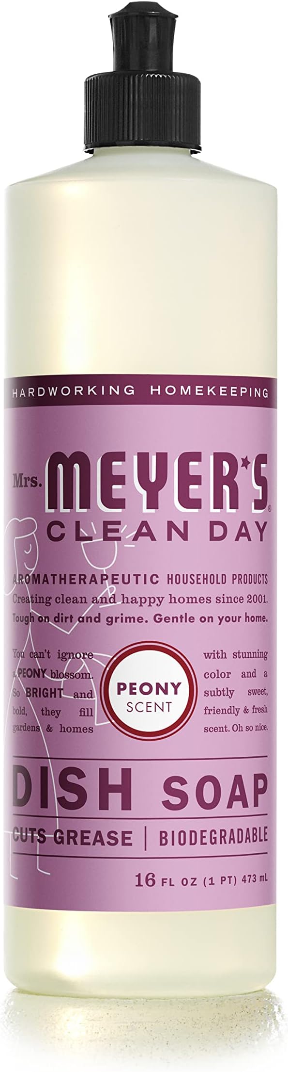 MRS. MEYER'S CLEAN DAY Variety Dish Soap Scent (Lilac + Mint + Peony)
