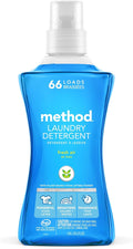 Method Liquid Laundry Detergent, Fresh Air, 66 Loads Per Bottle, Stain Remover, 53.5 Fl Oz (Pack of 1)