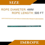 4mm x 500 Feet Natural Jute Rope, Twine for Gardening Tomato Climbing Plant Tie Floristry Crafts Gift Wrapping Packing Decor