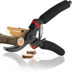 Pruning Shears for Gardening,8.5" Professional Bypass Garden Scissors,Hand Shears Heavy Duty，Pruners for Tree Trimming,Super Sharp SK5 Blade, Ergonomic Handle,Gardening Gift Women Men