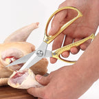 Yellow Office Scissors -Heavy Duty & All Purpose, Stainless Steel, Ideal for Kitchen office & Home Use