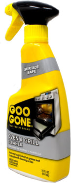 Goo Gone Oven & Grill Cleaner, Surface Safe, Removes Tough Baked-On Grease & Food Spills, Foaming Action, 14 fl oz