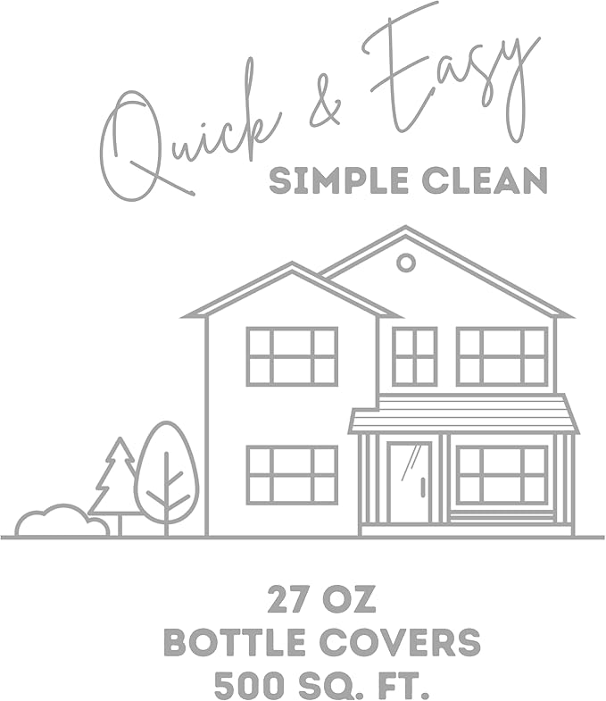 Quick Shine Hardwood Floor Luster 64oz, 2Pk | Plant-Based Cleaner & Polish w Carnauba | Simply Squirt & Spread | Don't Refinish It & Multi Surface Deep Floor Cleaner and Wax Remover 27oz, 2Pk